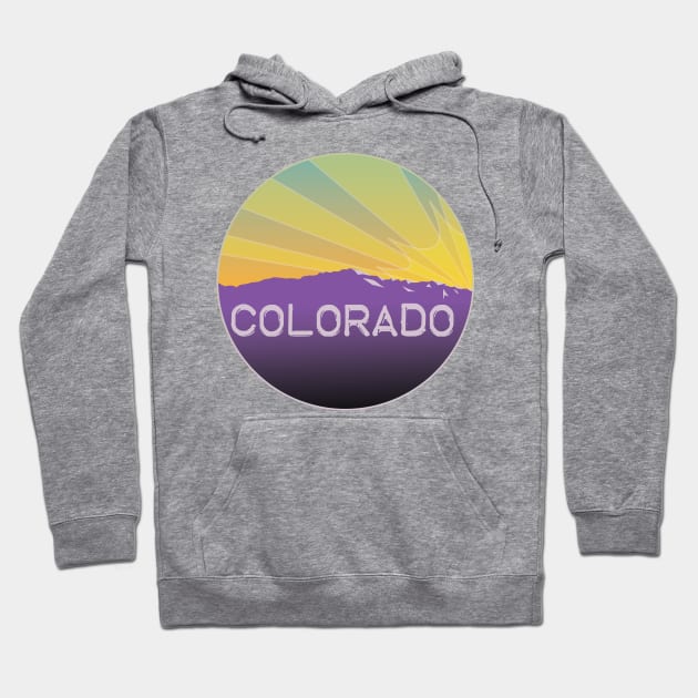 Colorado Sunset Hoodie by Patsi Nahmi Designs